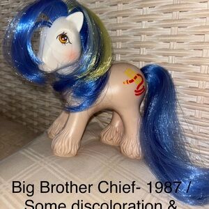 G1 My Little Pony Big Brother Chief